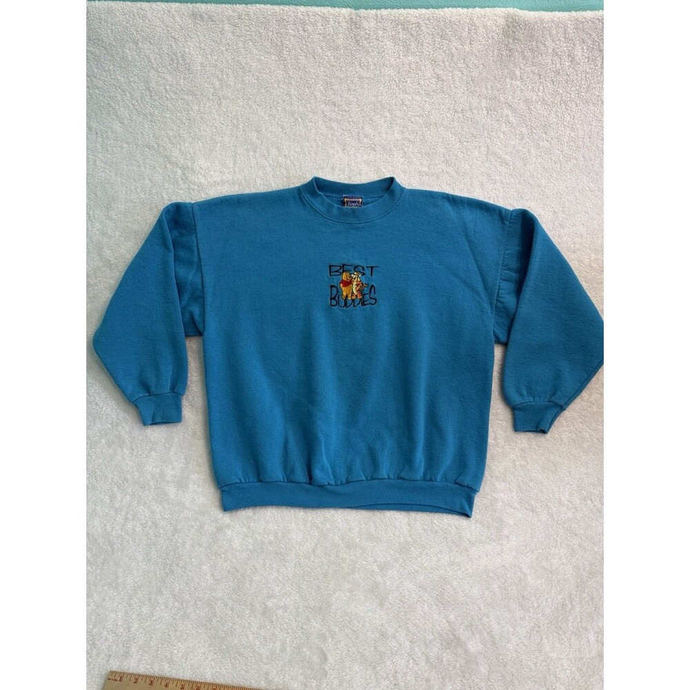 Vintage Winnie The Pooh Tiger Disney Best Buddies Rare 90s Crewneck Sweater XL